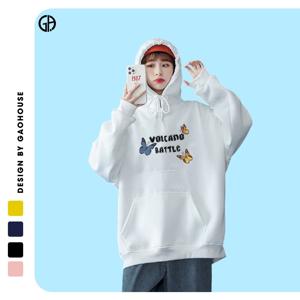 Áo Sweater Unisex Gạo House Volcano Battel - N56