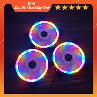 Quạt tản nhiệt, Quạt làm mát máy tính, Fan led, Fan case RGB, cắm trực tiếp không cần Hub