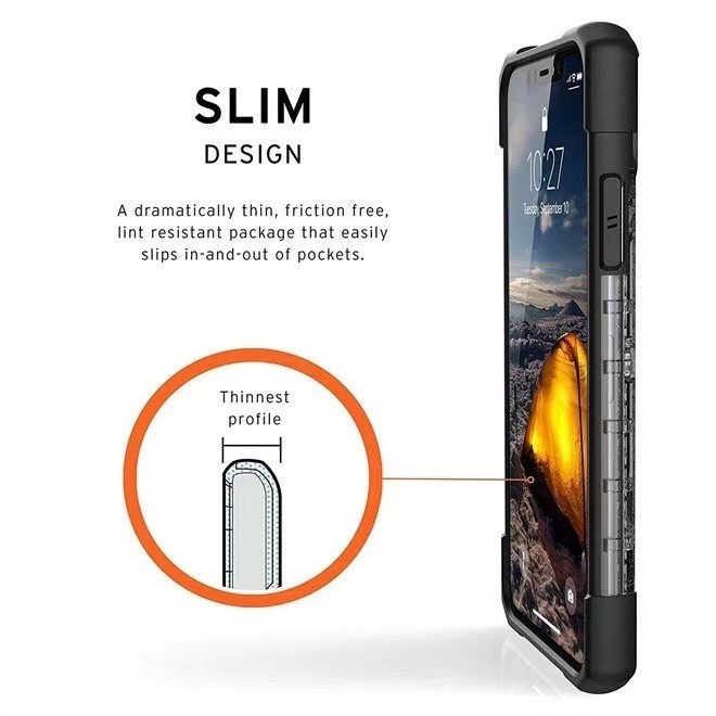 Ốp điện thoại UAG trong suốt chống va đập thích hợp cho iPhone 13 Promax 13 13 Pro 12Promax