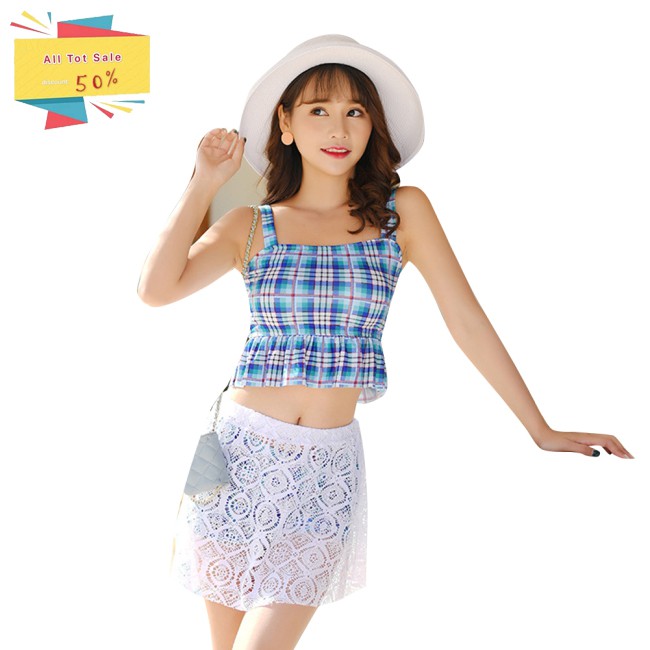 Bộ Đồ Bơi 3 Món Xinh Xắn Ngọt Ngào Cho Nữ | BigBuy360 - bigbuy360.vn