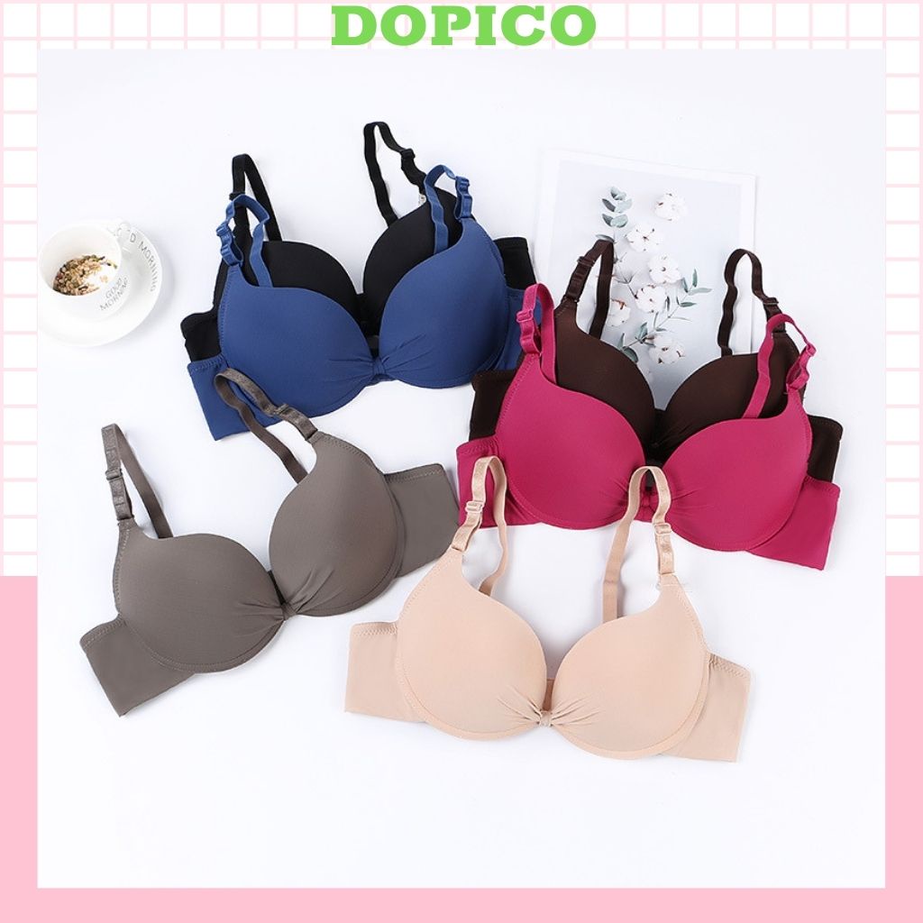Áo ngực su có gọng mút mỏng nâng ngực không dây gợi cảm DOPICO A1922