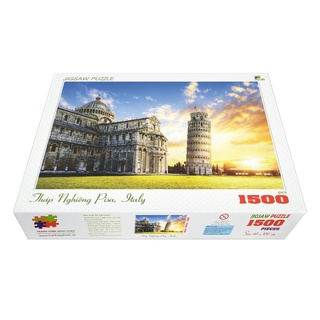 THÁP NGHIÊNG PISA  -  ( BỘ TRANH XẾP HÌNH CAO CẤP 1500 MẢNH )
