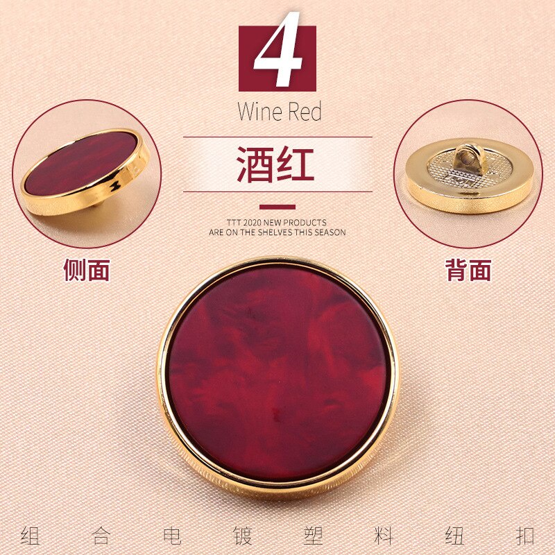 Set 10 Nút Nhựa Dành Cho May Vá Thủ Công