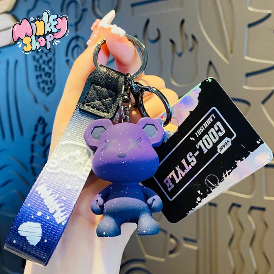Móc Khóa Đẹp Hình Kaws xx Cute phụ kiện Túi Xách dễ thương -Minkey
