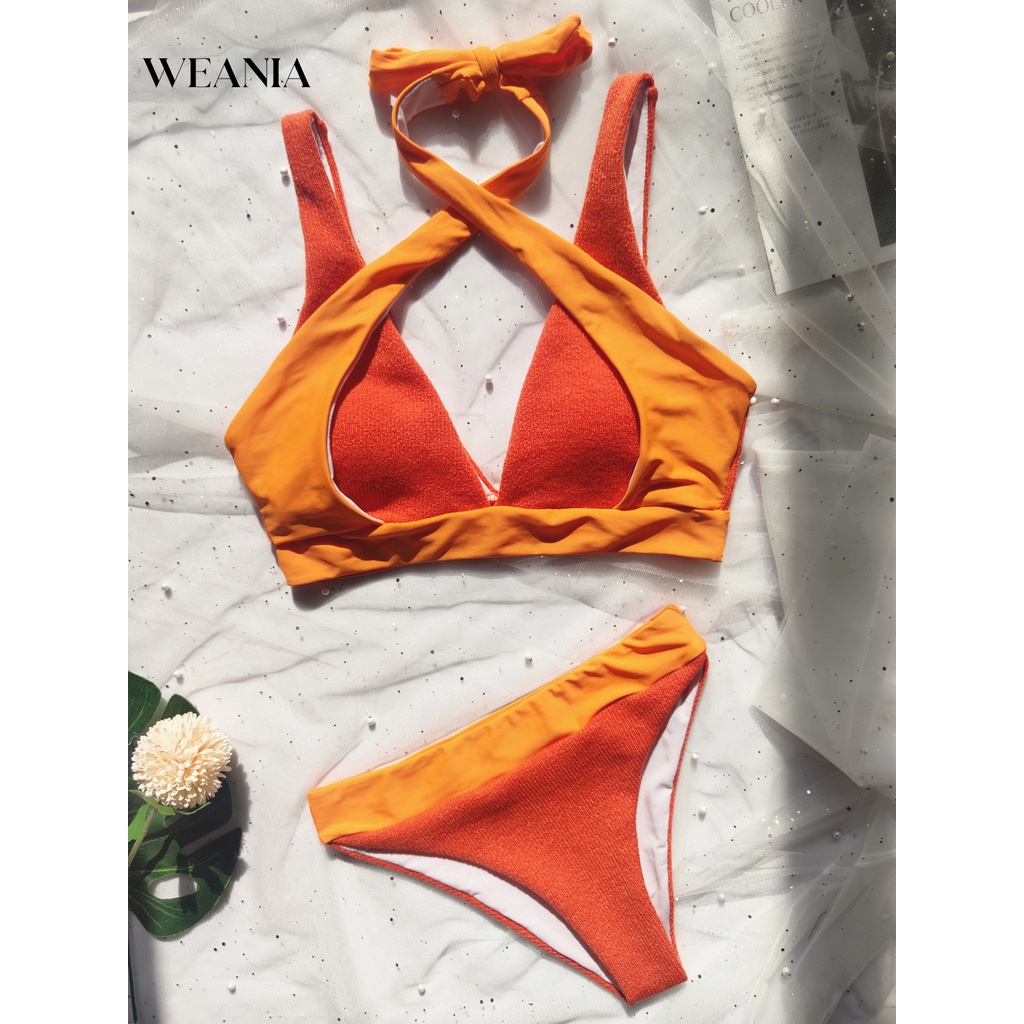 Bộ Bikini 2 Mảnh Phối Hai Màu Kiểu Mới D0326