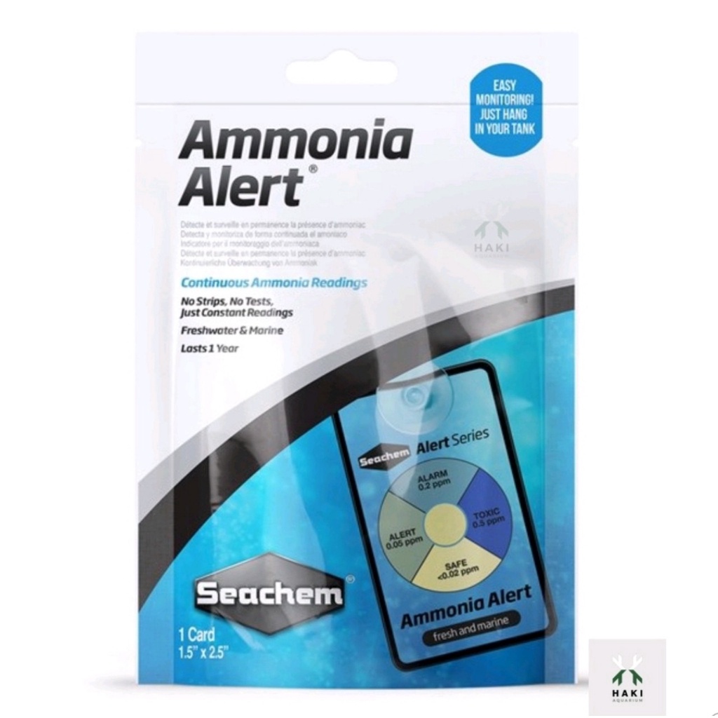 Bộ Theo Dõi Nồng Độ Ammonia & pH Seahem: Alert Combo, One Year Alert Combo, Ammonia Alert, pH Alert