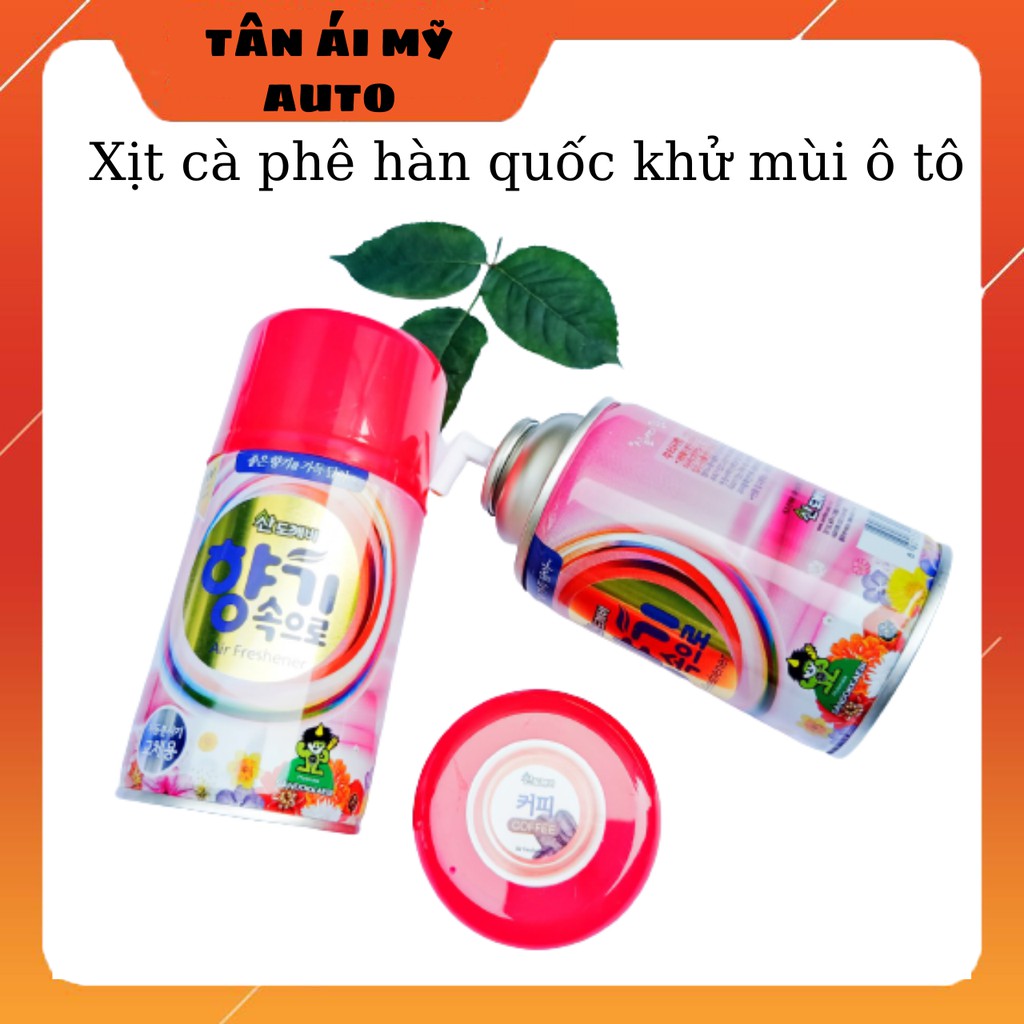 Nước hoa,xịt khử mùi ô tô  hương cà phê  nhập khẩu hàn quốc