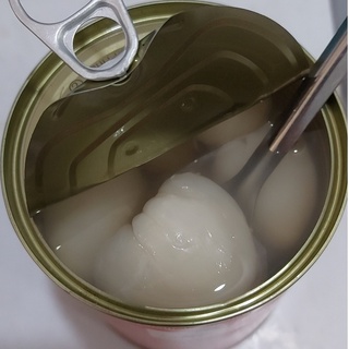 Vải thiều ngâm Bitraco ( lon đỏ) -560gr (lon)