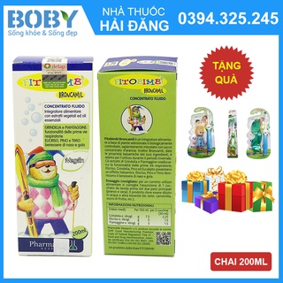 Broncamil Bimbi Fitobimbi hỗ trợ giảm ho cho bé - Nhập khẩu từ Ý - Chính hãng