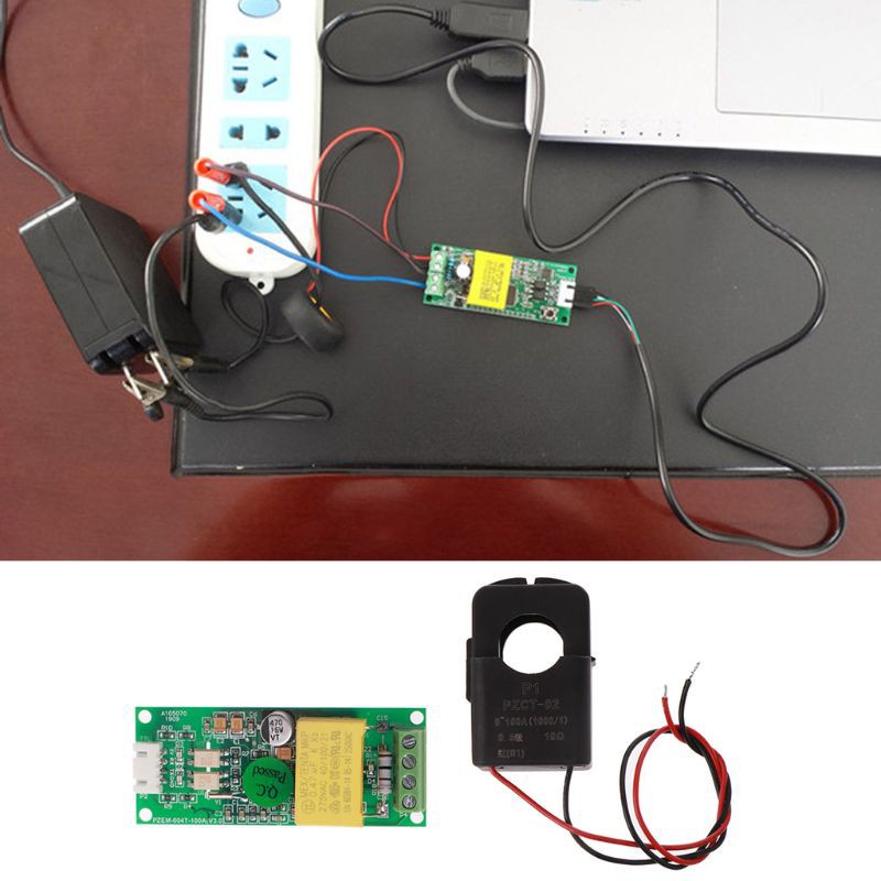 Mô Đun Chuyển Đổi Dòng Điện Shas Pzem-004T 80-260v 100a +