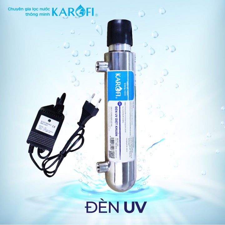 Đèn UV diệt khuẩn Karofi - Hiệu quả diệt khuẩn tới hơn 99%