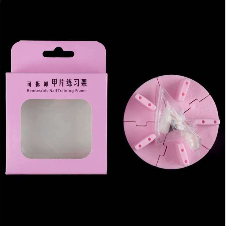 [Sỉ] 10 hộp gắn móng tập [sẵn 5 móng trong hộp]