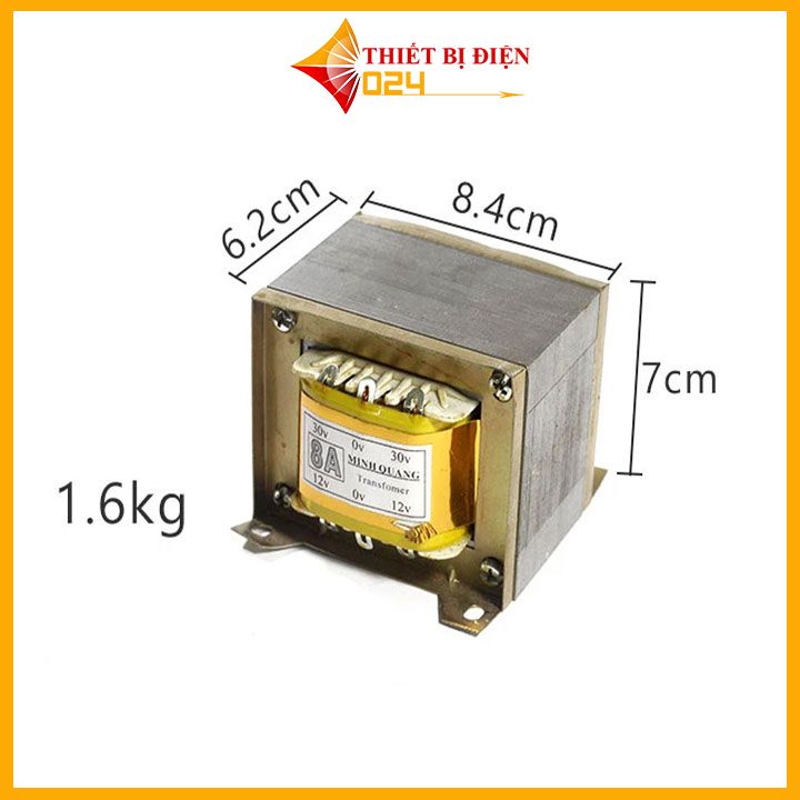 Biến Áp Đối Xứng 30V 8A