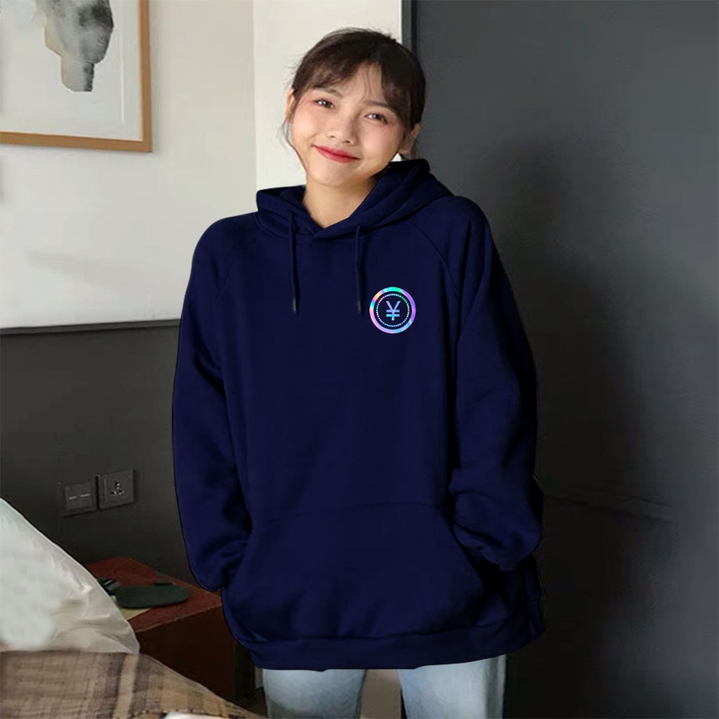 Áo Nỉ Hoodie Phản Quang Nam Nữ Tay Dirty Coins PQ05KN