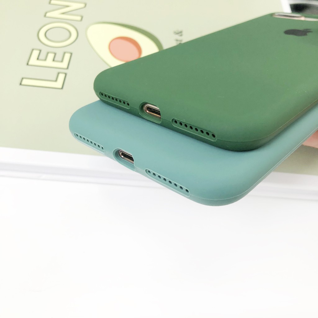 Ốp Lưng Iphone CHỐNG BẨN FULL VIỀN Màu Cá Tính | BigBuy360 - bigbuy360.vn