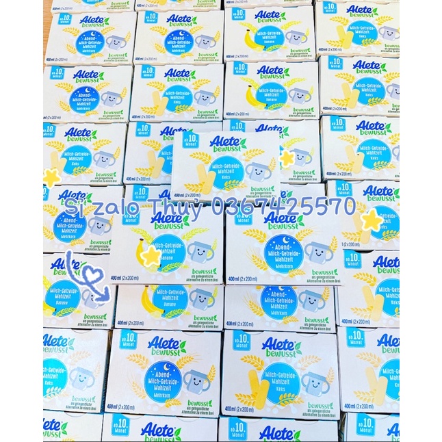 (Air ✈️ đủ bill ) Sữa Alete lốc 2 hộp x 200ml