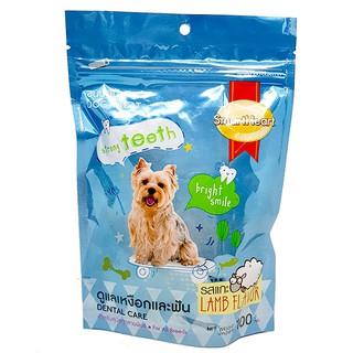 Bánh thưởng cho chó giúp răng chắc khỏe Smartheart treat Dental Care 100g