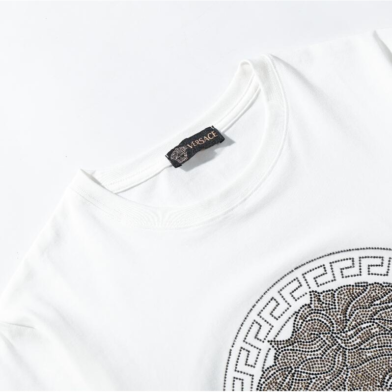 Áo Thun Tay Ngắn Vải Cotton In Chữ Versace Thời Trang | BigBuy360 - bigbuy360.vn