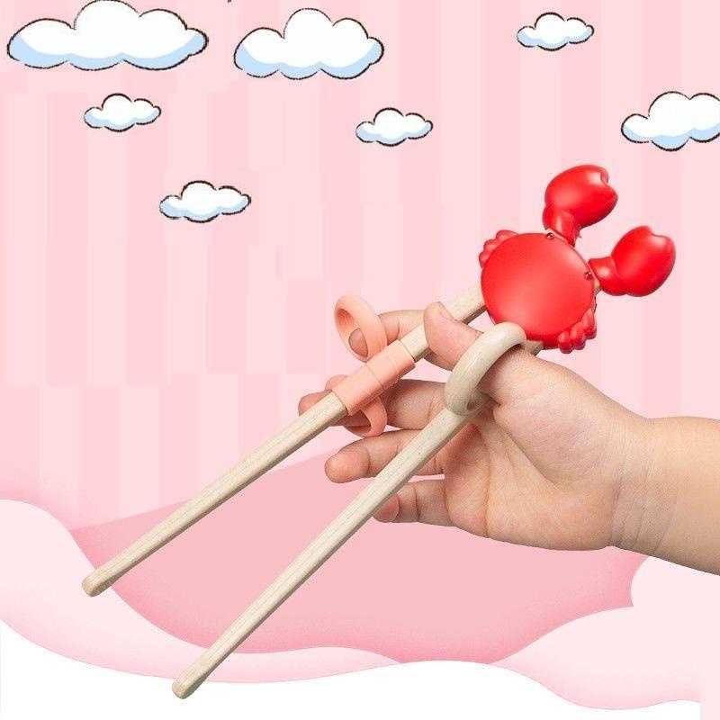 Đũa Tập Ăn Dành Cho Bé Hình Cua Xinh Xỉu