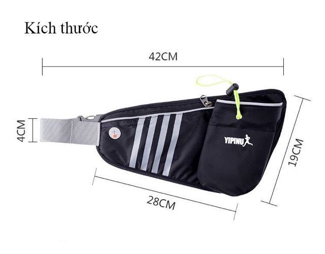 Túi đeo bụng - đeo chéo tập thể thao | BigBuy360 - bigbuy360.vn
