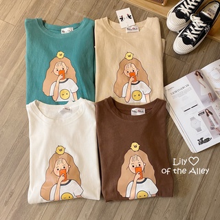 Áo thun hình cô gái