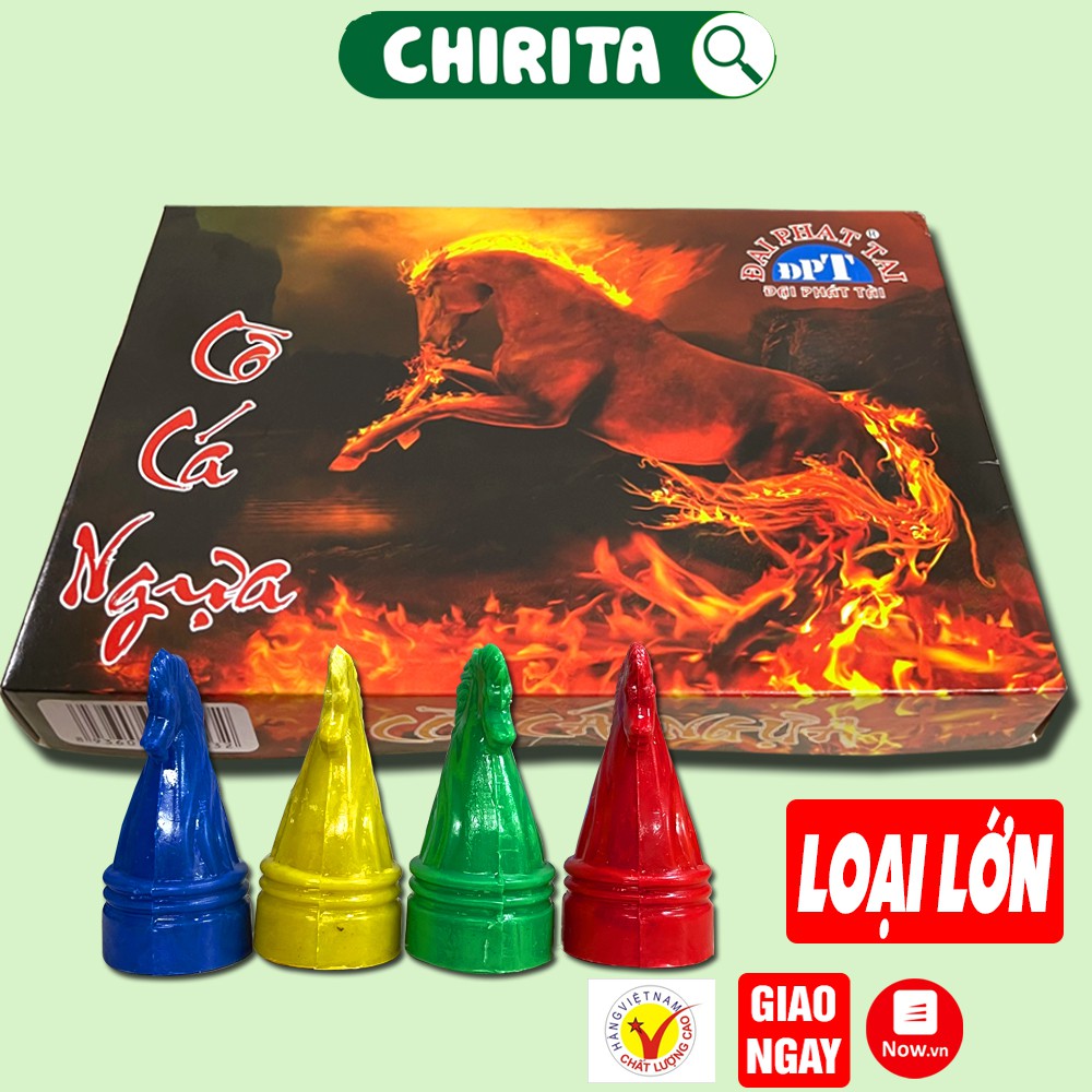 Bộ Cờ Cá Ngựa Đại Phát Tài - Bàn Cờ Cá Ngựa Giấy Cao Cấp Giá Rẻ, Boardgame - Đồ Chơi Trẻ Em CHIRITA