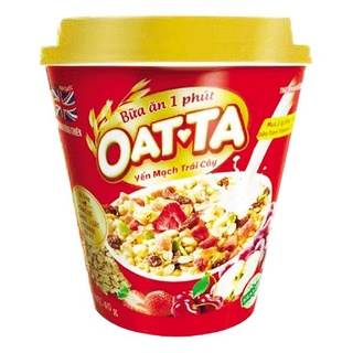 Ngũ Cốc Yến Mạch Oatta Trái Cây - Ly 45G