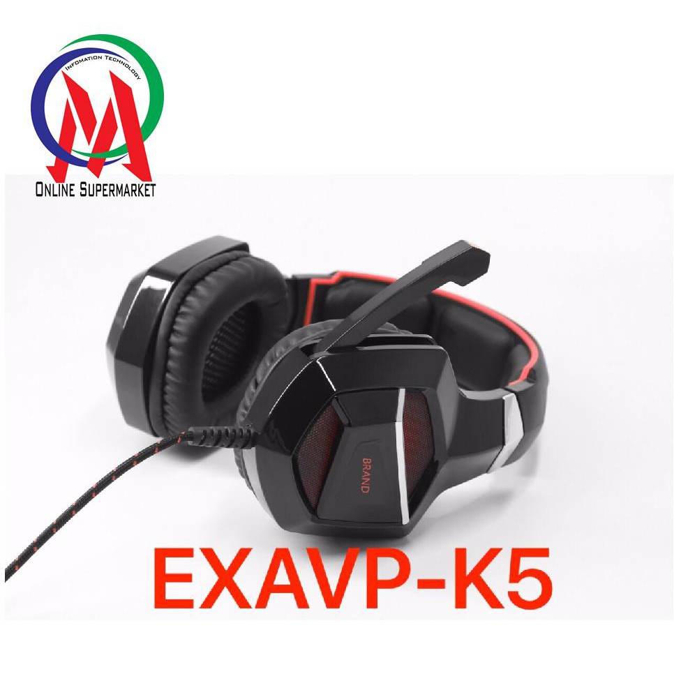 Tai Nghe Headphone EXAVP K5 LED Full Box
