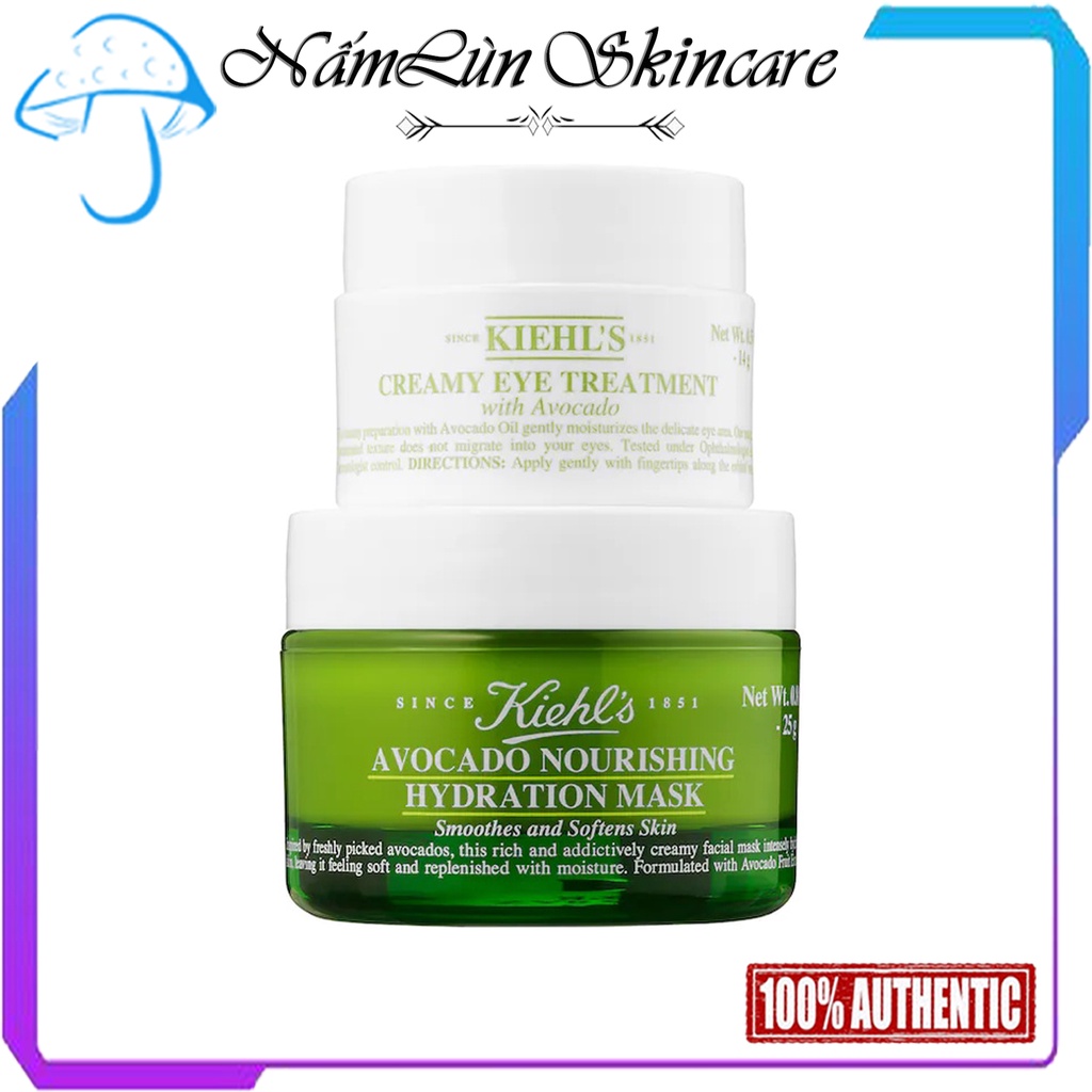 KIEHLS  Kem mắt bơ và mặt nạ bơ Kiehls Since 1851