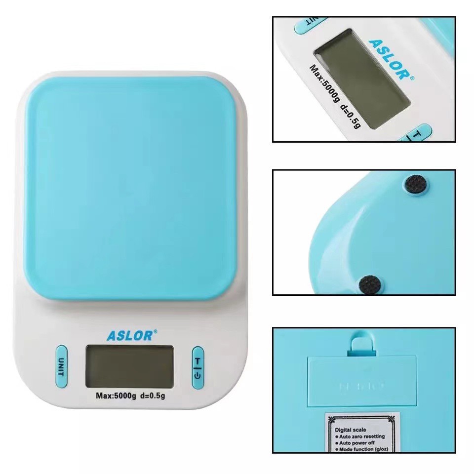 Cân Điện Tử Mini 5kg Cân Nhà Bếp Cân Làm Bánh Siêu Chính Xác Bảo Hành 1 Năm Shop QUA