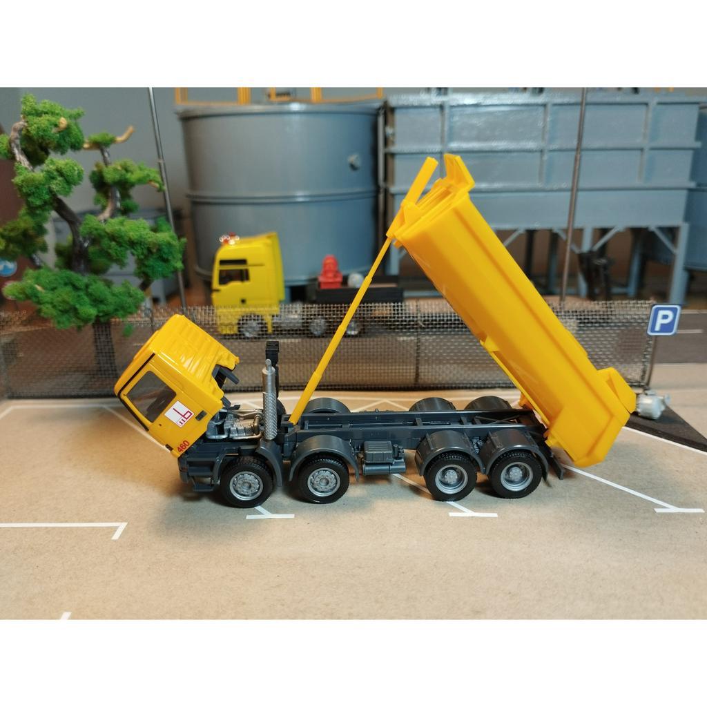 Mô hình 1:87 Herpa Mercedes-Benz Actros S 8x8 dumptruck Max Bögl