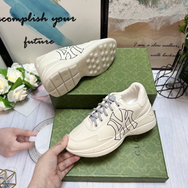 Giày Thể Thao Đế Độn GC NY - Giày Tăng Chiều Cao 5P  A203