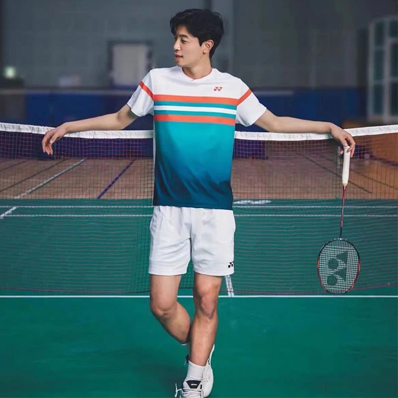 Áo Thun Tay Ngắn Yonex 2022 Thoáng Khí Mau Khô Phong Cách Hàn Quốc Cho Nam Nữ