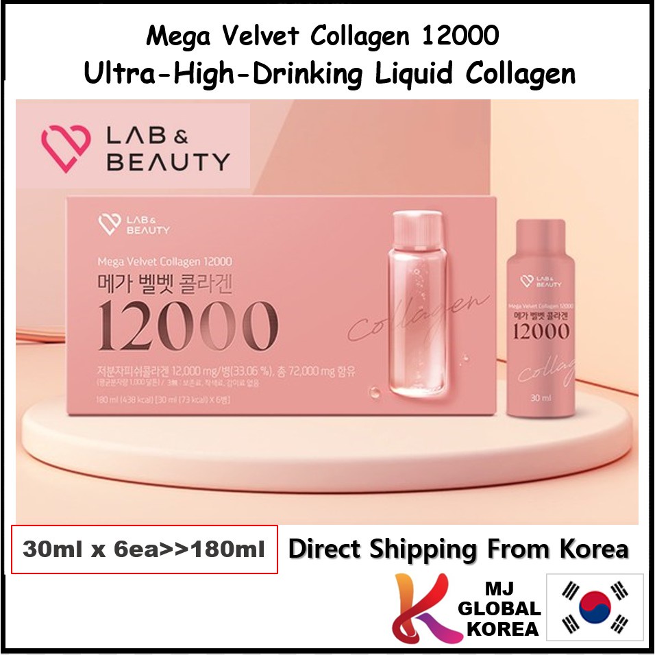 Collagen tươi dạng nước Lab Beauty hàm lượng cao 12000mg