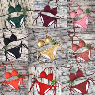 Bikini 2 mảnh basic - màu tuỳ chọn - Ảnh thật