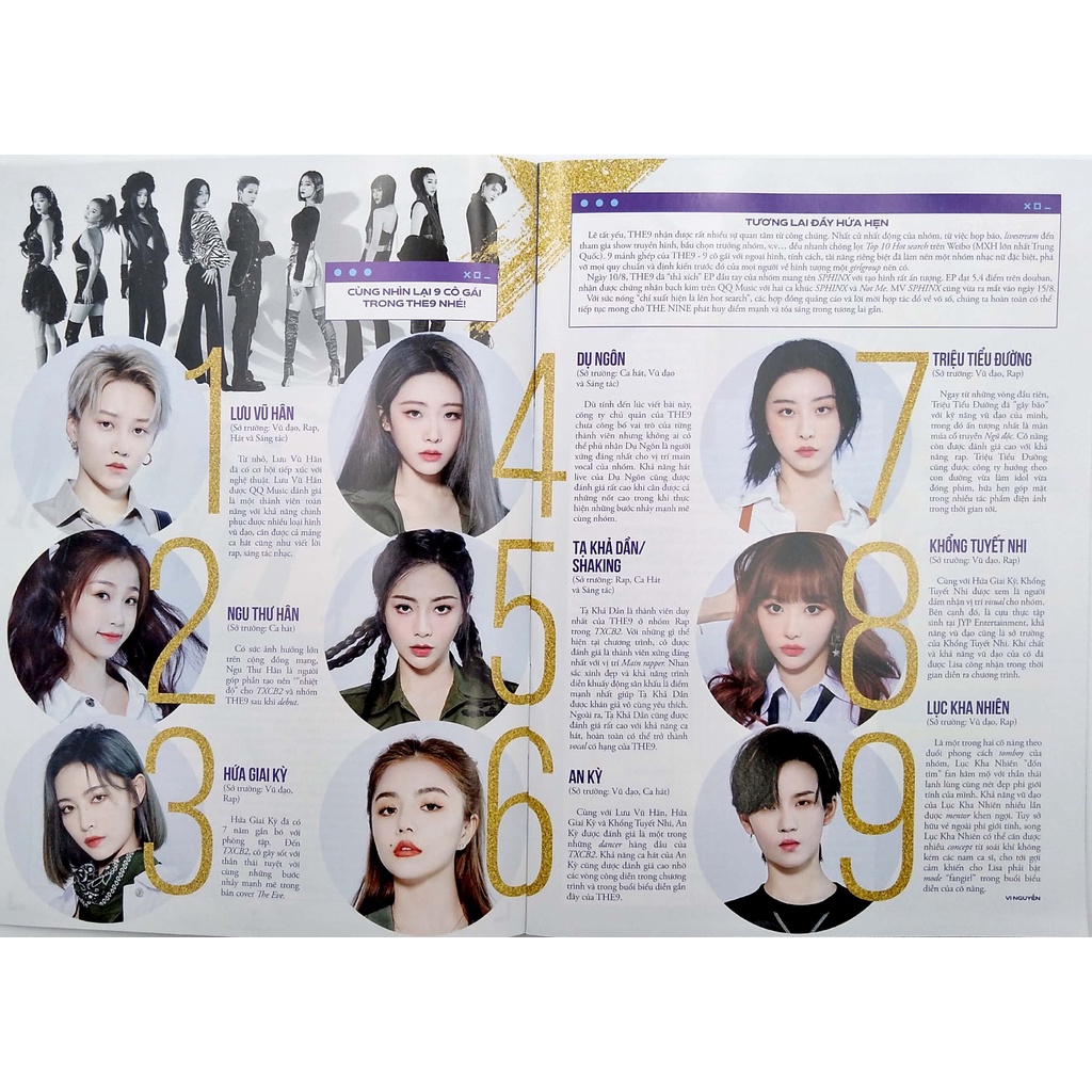Sách Hoa Học Trò Số 1341 - Tặng Kèm Fanbook Khổ Lớn THE9 + 2 Mega Poster BTS & Rosé