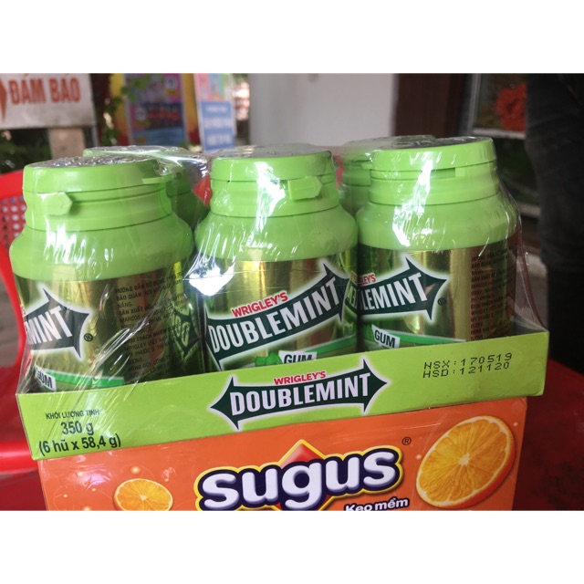 KẸO GUM SING-GUM DOUBLEMINT 54,4g