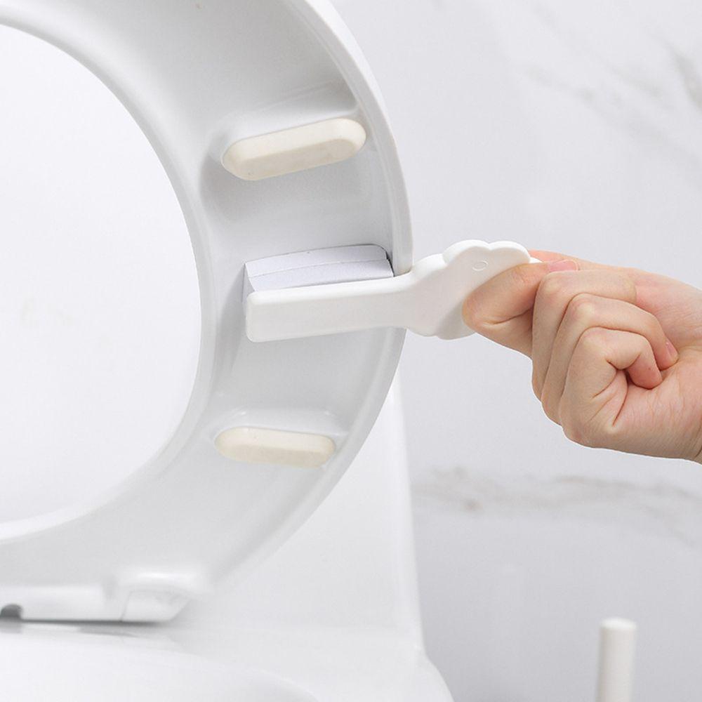 Tay Cầm Nâng Bệ Ngồi Toilet Tự Dính Tránh Chạm Tiện Dụng