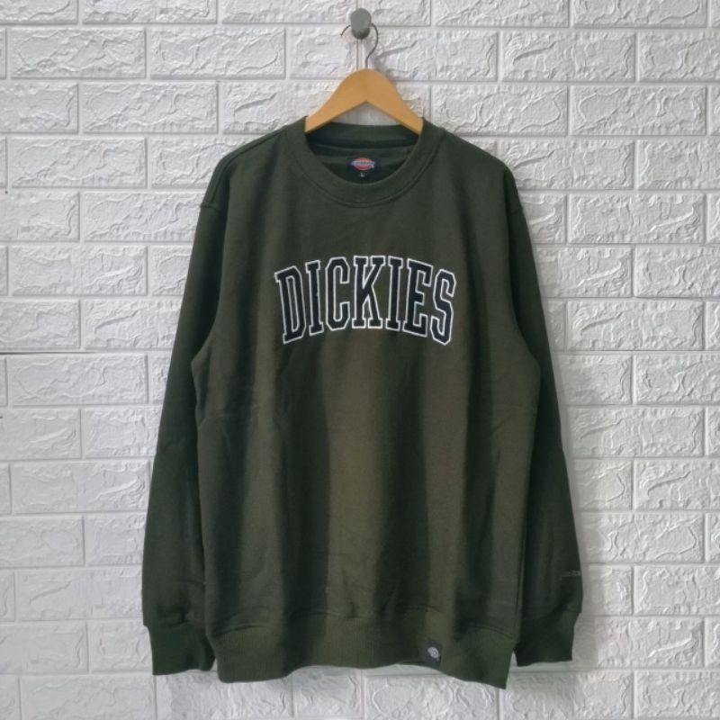 Áo Sweater cổ thuyền thêu họa tiết Dickies