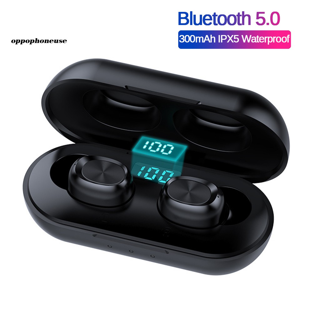 Tai Nghe Nhét Tai Không Dây Bluetooth 5.0 Kèm Hộp Sạc B5 Tws