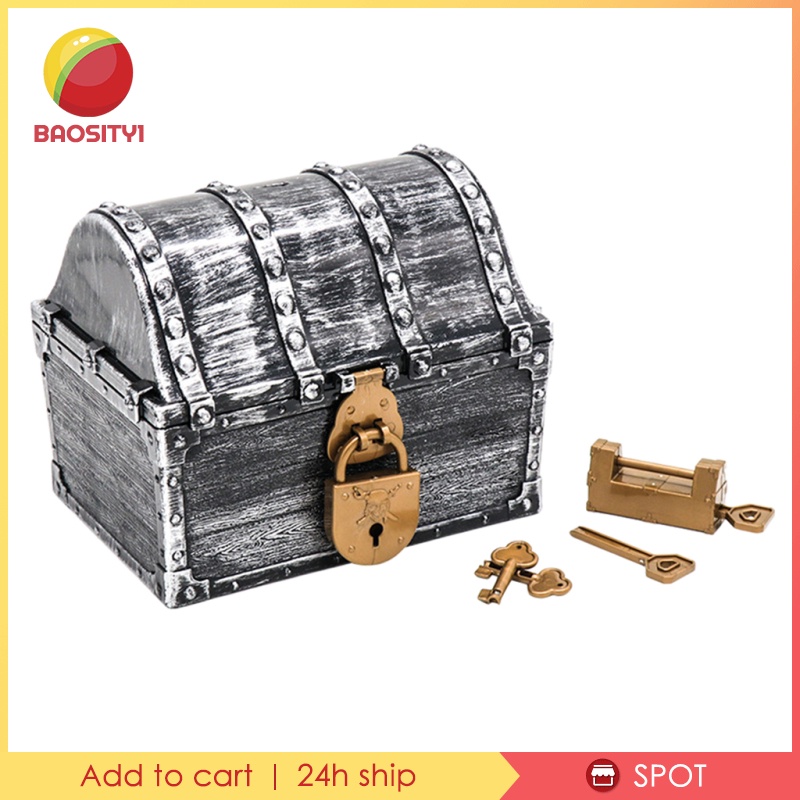 Baosity1] Đồ Chơi Hình Kho Báu Cướp Biển Cổ Điển Cho Bé