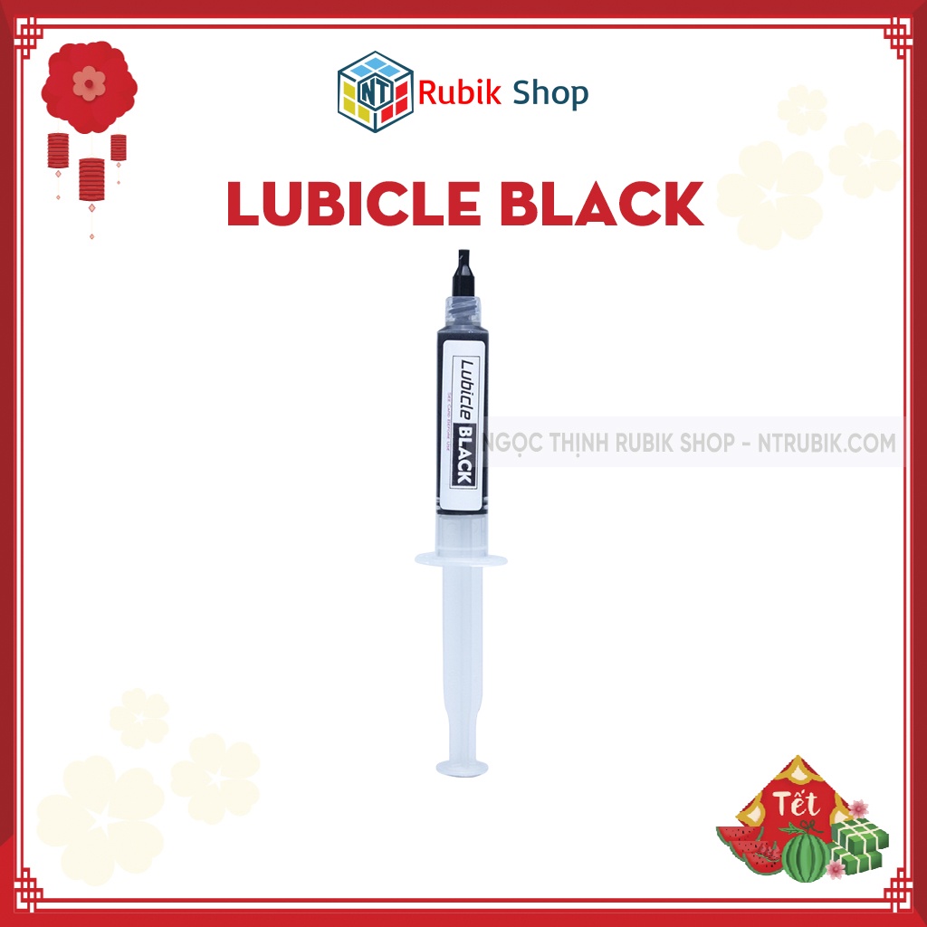 [Cubicle] Lubicle Black - dầu bôi trơn core rubik (Thể tích 5cc)