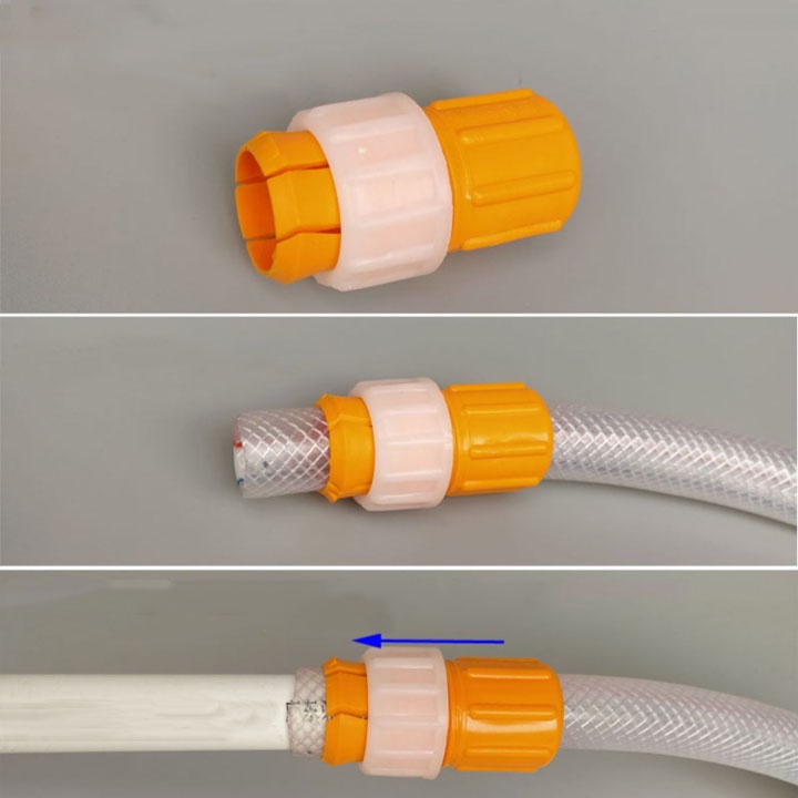 Van vặn chặt vòi nước ( Cút nối vòi nước cam)