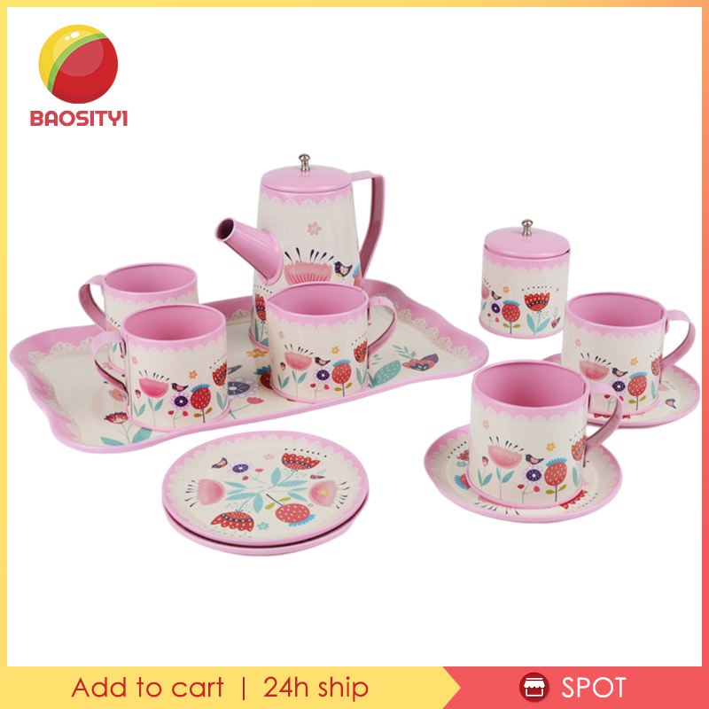 Bộ 12 món đồ chơi giả tách trà cho bé