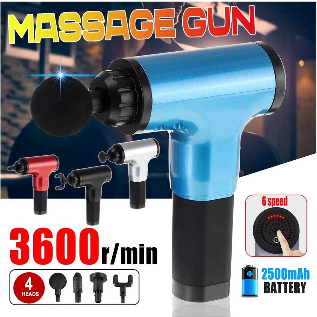 máy mát xa cầm tay toàn thân Fascial HG-320 cao cấp, Thiết bị mát xa chuyên nghiệp cho gymer, dân thể thao, người già