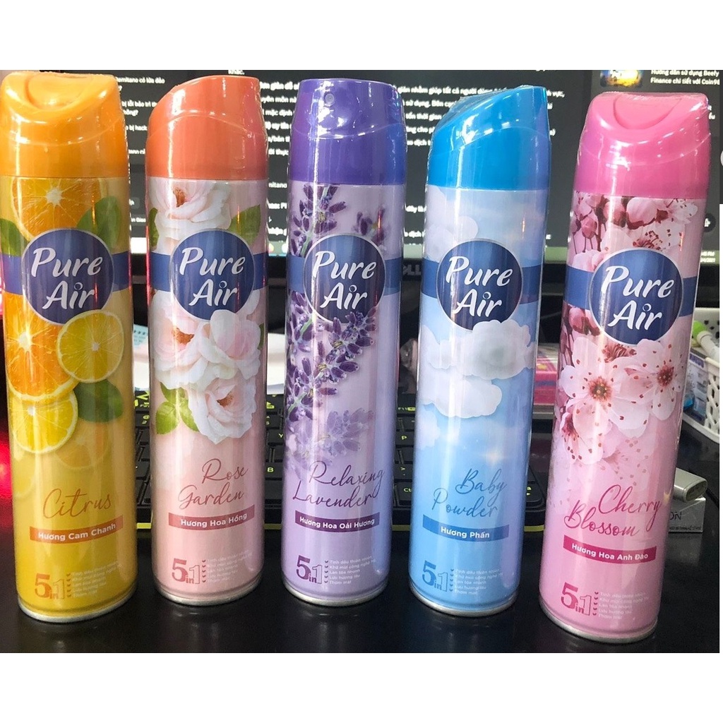 XỊT PHÒNG KHỬ MÙI PURE AIR 2 in 1  280ml