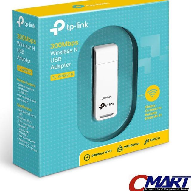 Usb Không Dây Tp-Link Tl-Wn821N: Tplink 300mbps