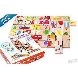 combo 20 bộ domino SÁNG TẠO CHO BÉ kích thích sự thông minh_Siêu Rẻ