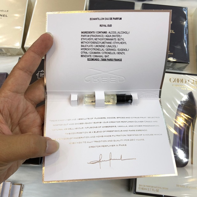 Vial Nước Hoa Nam Creed Royal Oud 2ml