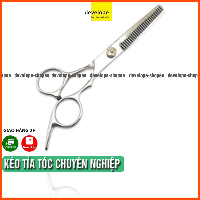 Kéo tỉa tóc cao cấp trắng